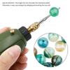 10 sztuk Wiertła powlekane diamentem 0,8-2,5 mm, trzpień 2,35 mm Narzędzie do wiercenia biżuterii Do szkła Jade Bursztyn Drewno Wiertła do wybijania otworów