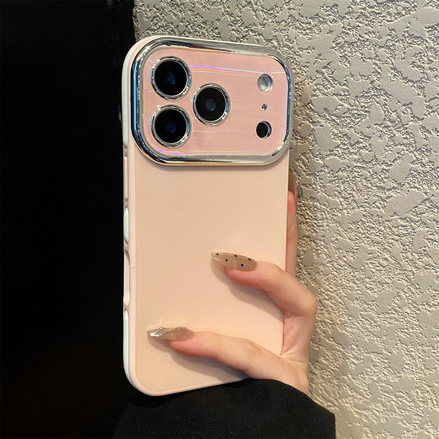 

Luxury Soft Laser Candy Silicone Phone Case For For Iphone 11 12 13 14 15 16 17 Pro Max Plus Air Shockproof Bumper Back Cases Cover iPhone 12 Pro