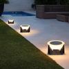 Waterproof Outdoor Solar Pillar Light for Walls, Gates, and Courtyards
