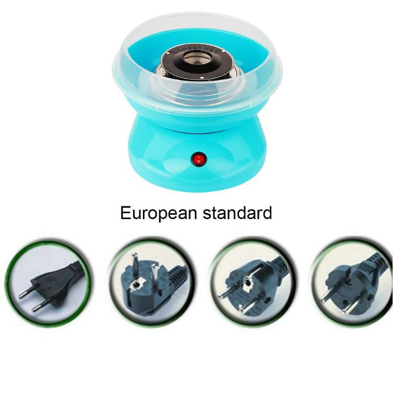 EU-Stecker, der DIY-Süßigkeits-Baumwoll-tragbare elektrische Haushaltsküchenmaschinen-Zuckerwatte-Hersteller-Maschine herstellt