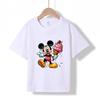 MC-33 2026 Summer New Printed Cotton Round Neck T-shirt for Children Aged 1-16, Boys and Girls