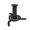 Universal Ceiling Mount for Projector - Tiltable and Rotating - Max Weight 10Kg - Color Black-PJ1010TN-B