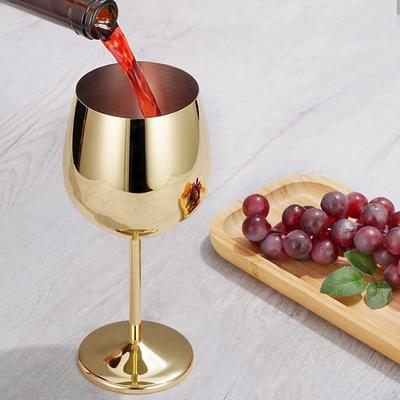 Red Wine Glass Beverage Unbreakable Home Use Elegant Cup Goblet for Kitchen