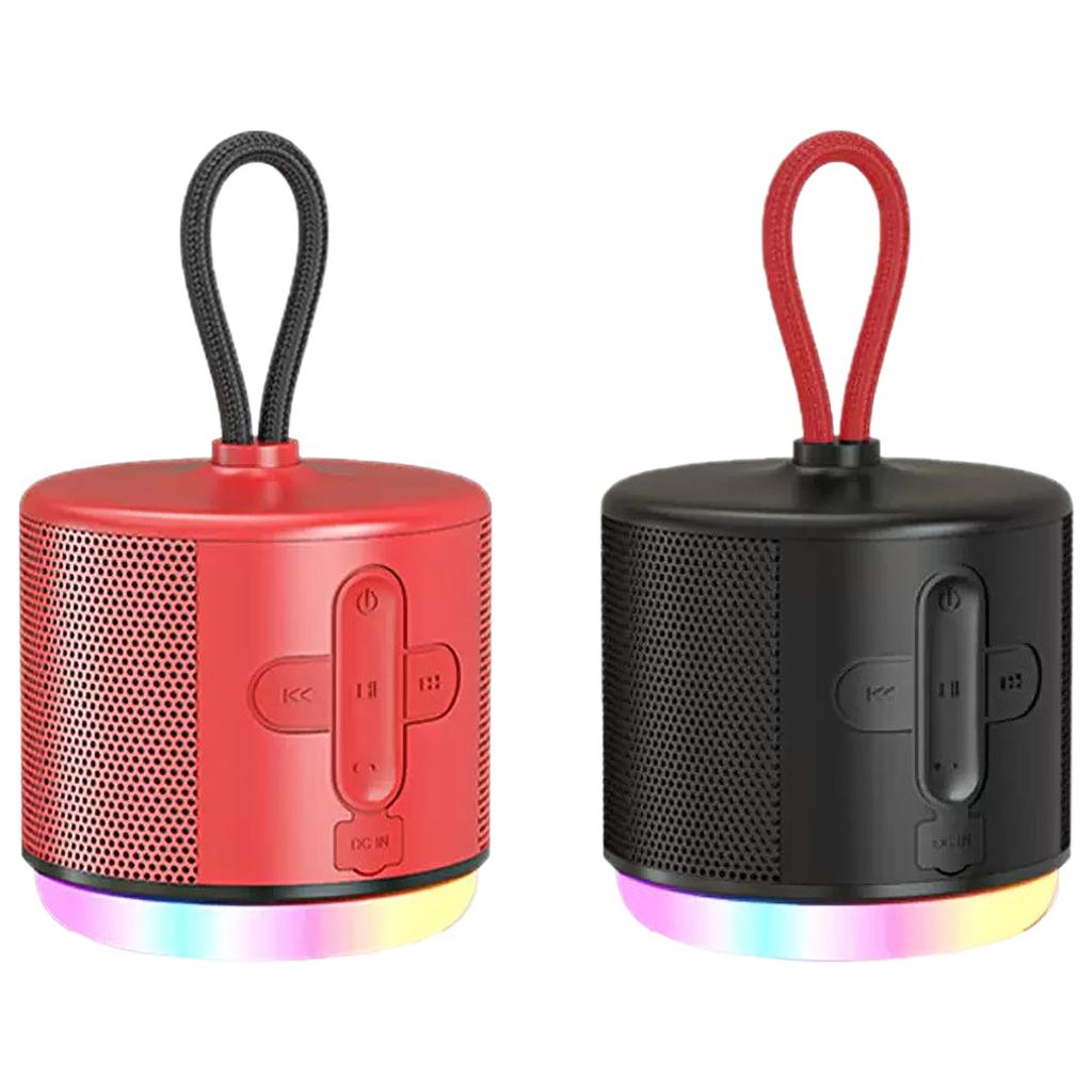 Bluetooth-compatible Speaker Stereo Outdoor Sports Music Player Portable Subwoofer BLE5.0 Build-in 500mAh Battery