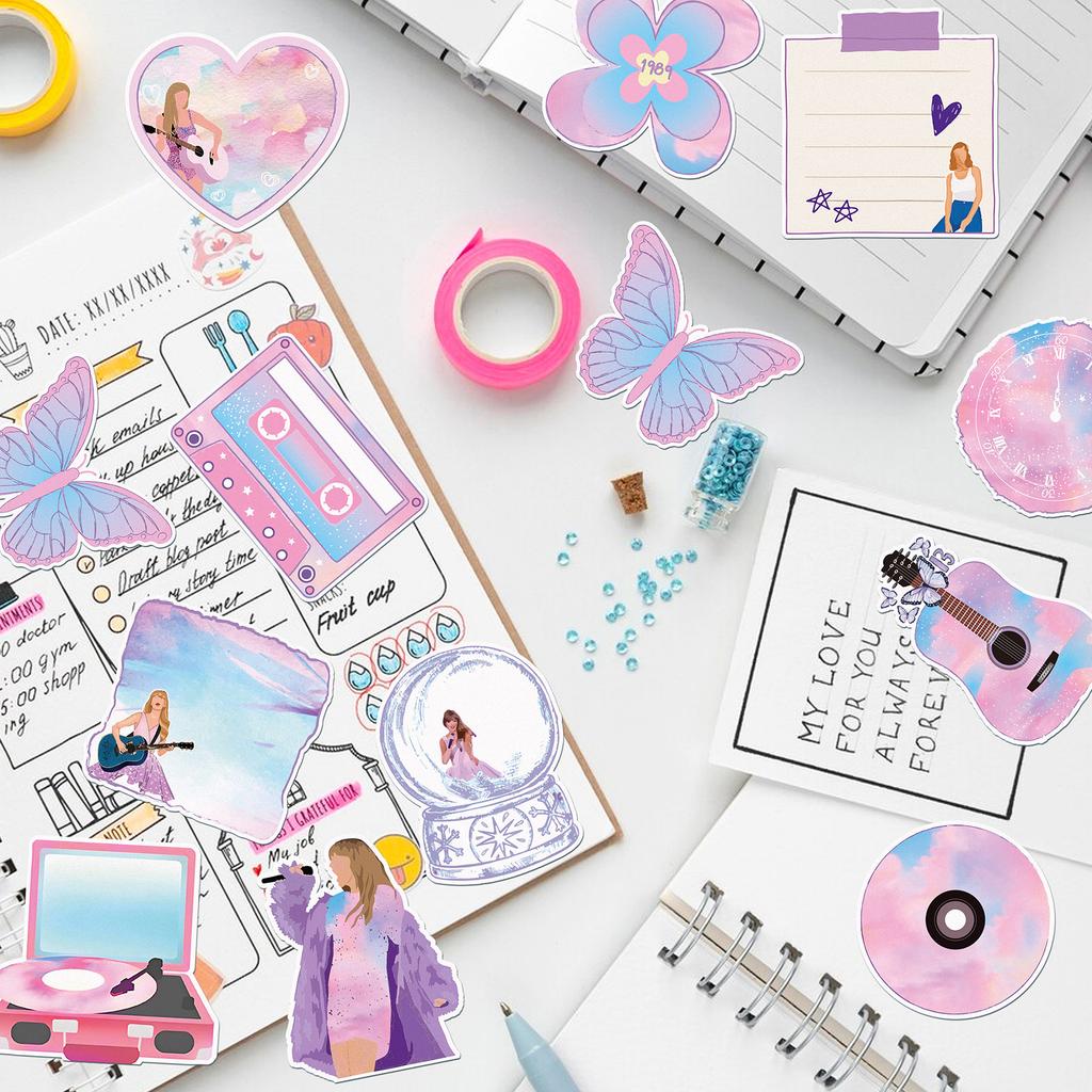 Fun Sticker Pack For Water Bottles, Luggage, Laptop, And Phone Case Decoratio