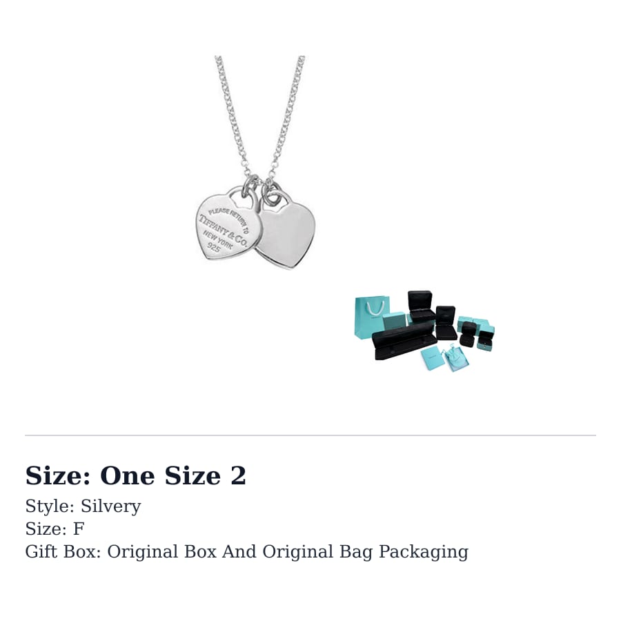 TIFFANY & CO. Sieviešu Return To