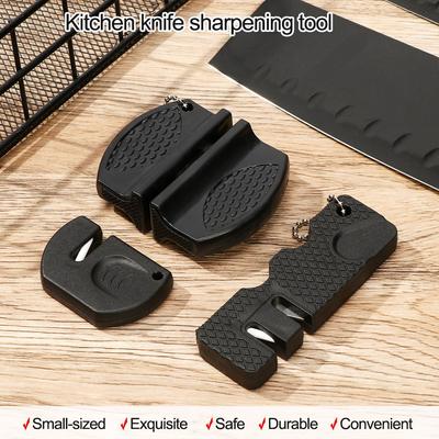 Hook Sharpener Outdoor Multi Tools Sharpener Pocket Ceramic Sharpen Whetstone Scissor Sharpen