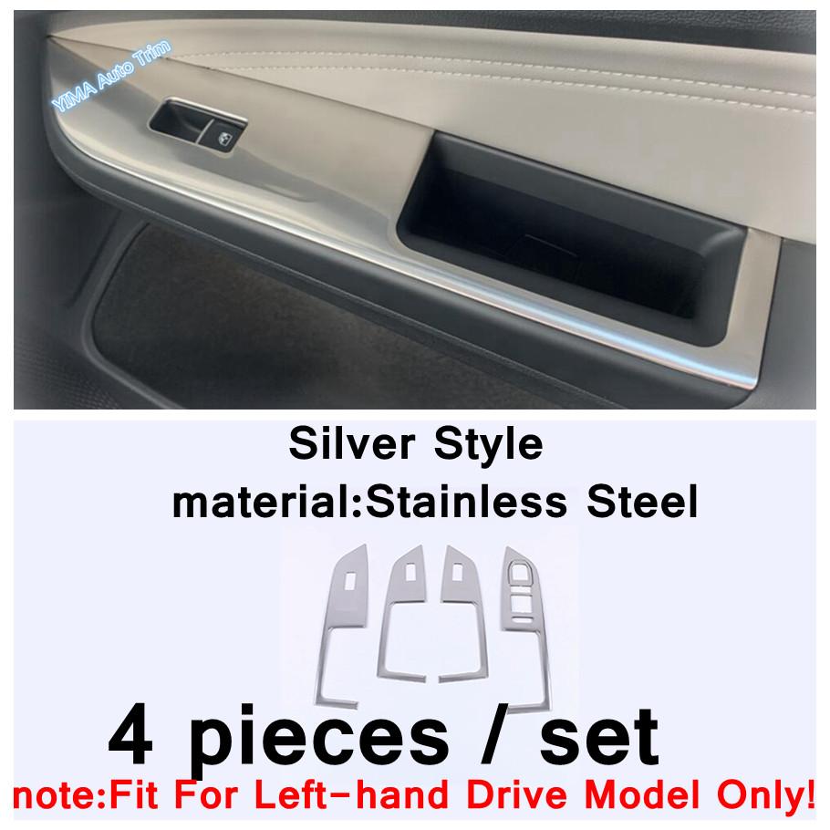 For VW Volkswagen Golf 8 MK8 - Water Cup Holder / Door Handle Bowl / AC Outlet / Window Lift Cover Trim Accessories