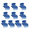10Pcs Hot Roller Clips Portable Reusable Hair Curler Claw Clip Women Girls Home Salon Hair Section Styling Securing Clamp