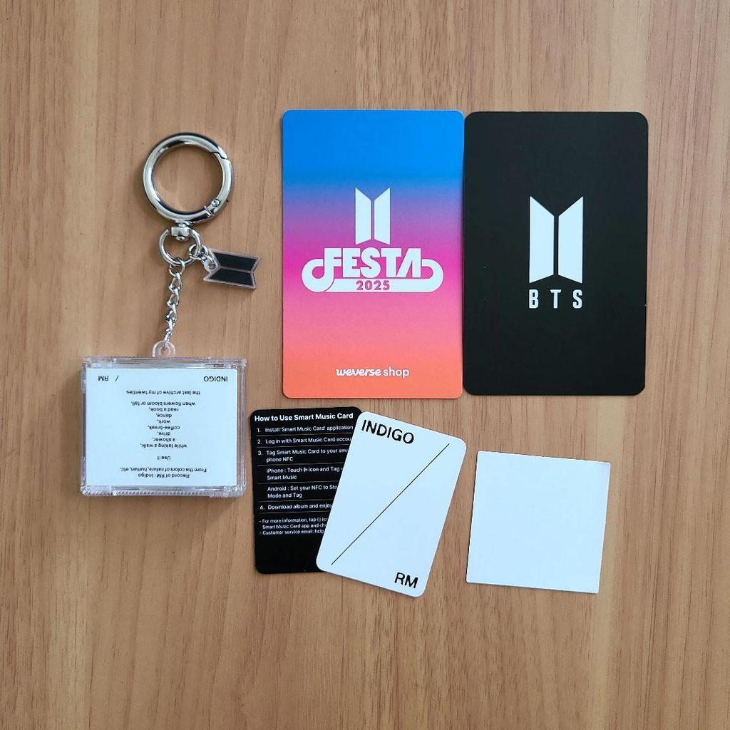 [USED] BTS Festa RM Trading Card Capsule Toy Namjoon Album