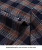 Men's High-End Pure Cotton Plaid Long-Sleeve Casual Shirt