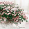 Cherry Blossom Tree House Building Blocks, Mini Tree Hut Micro Bricks, Floral Desktop Decor Ornament
