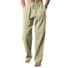 2024 European & American Men's Hip-Hop Loose Linen Sports Pants - Spring/Summer Collection
