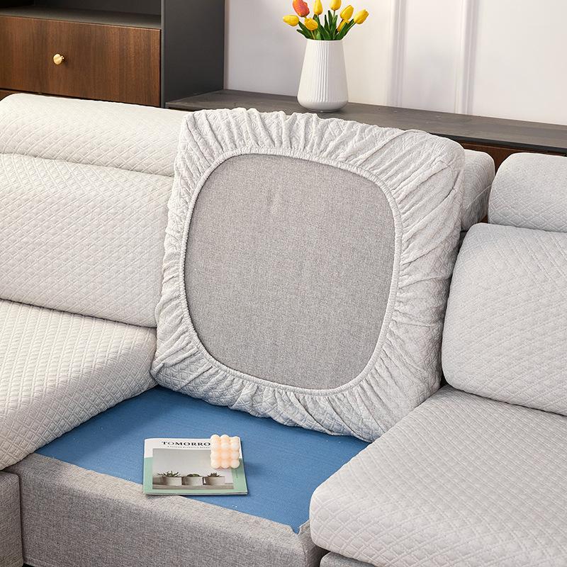 Ice Silk Sofaasa Cool Feel Full Wrap Sofa Cover Cover Stretch Sofa Cushion Cover Cool Bean Bean Sofa Cushion Cover