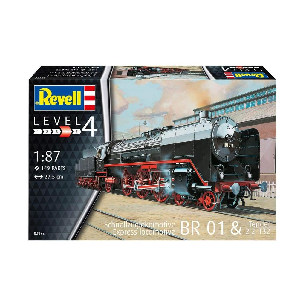German Revell 1/87 BR1 & Tender 2'2" T30 02172 Plastic Model