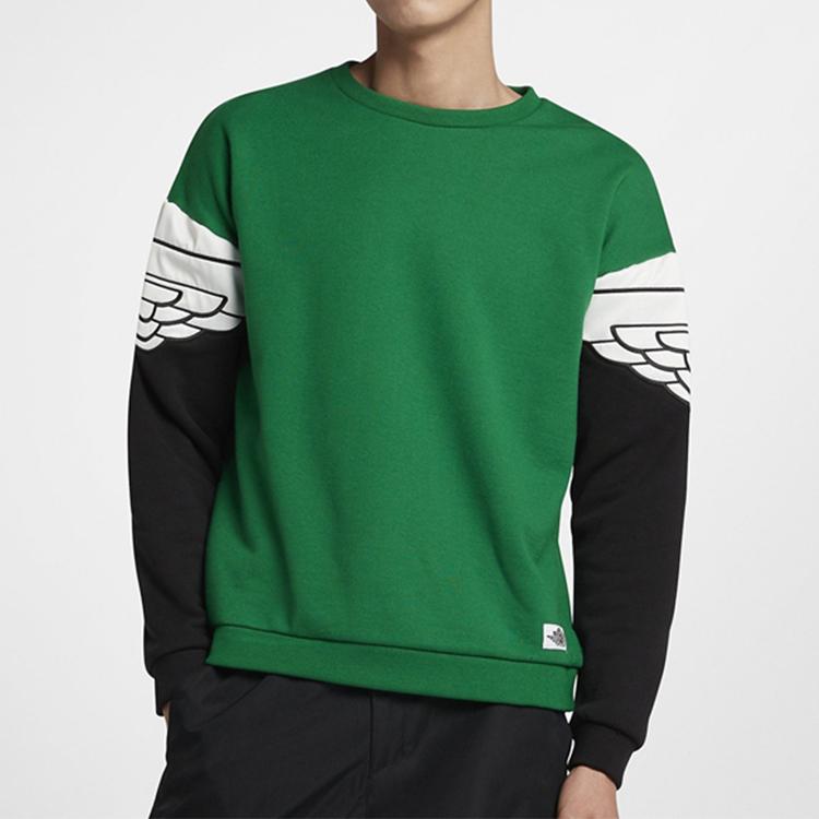 Jordan Air Jordan Arm Logo Pullover Green Black Men AO0427-302