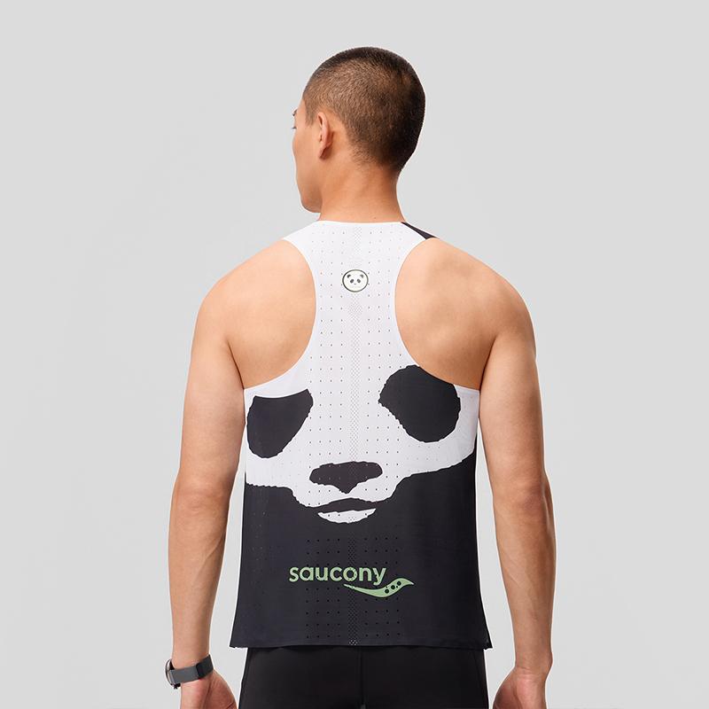 Saucony Running Tank Top Men's White SC2220090-1