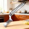 Coltello per Affettare Cipollotti Verdi in Acciaio Inox, Design Curvo per Taglio Rapido, Tritatutto Alimentare Veloce per Cipollotti Verdi