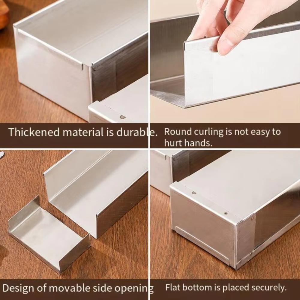 Nerezová forma na dort Tiramisu Odnímatelná konstrukce Forma na pěnu Forma na pečení Forma na chléb Cheesecake