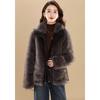 Kebéir Reversible Faux Mink Fur Winter Coat