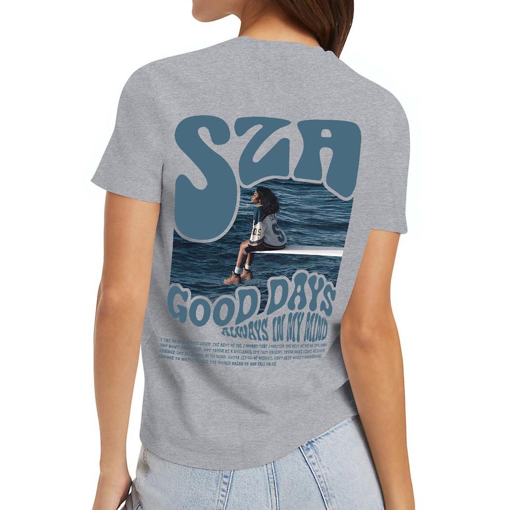 Unisex T-shirt Casual Loose Top Comfortable Round Neck T-shirt