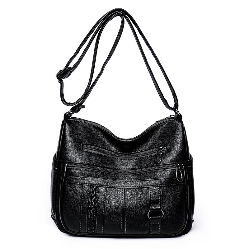 Designer Multi-pocket Crossbody Shoulder Bag For Women 2023 SacHigh Quality Soft Leather Luxury Purses and Handbags Women's Bag