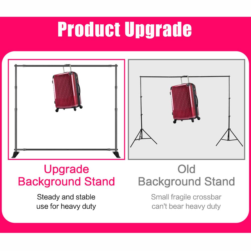 Backdrop Stand Aluminum Alloy   Photo Video Studio Background Support Stand with Carrying Bag