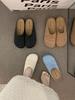 Women's Handmade French Roman-Style Breathable Closed-Toe Summer Half Slippers
