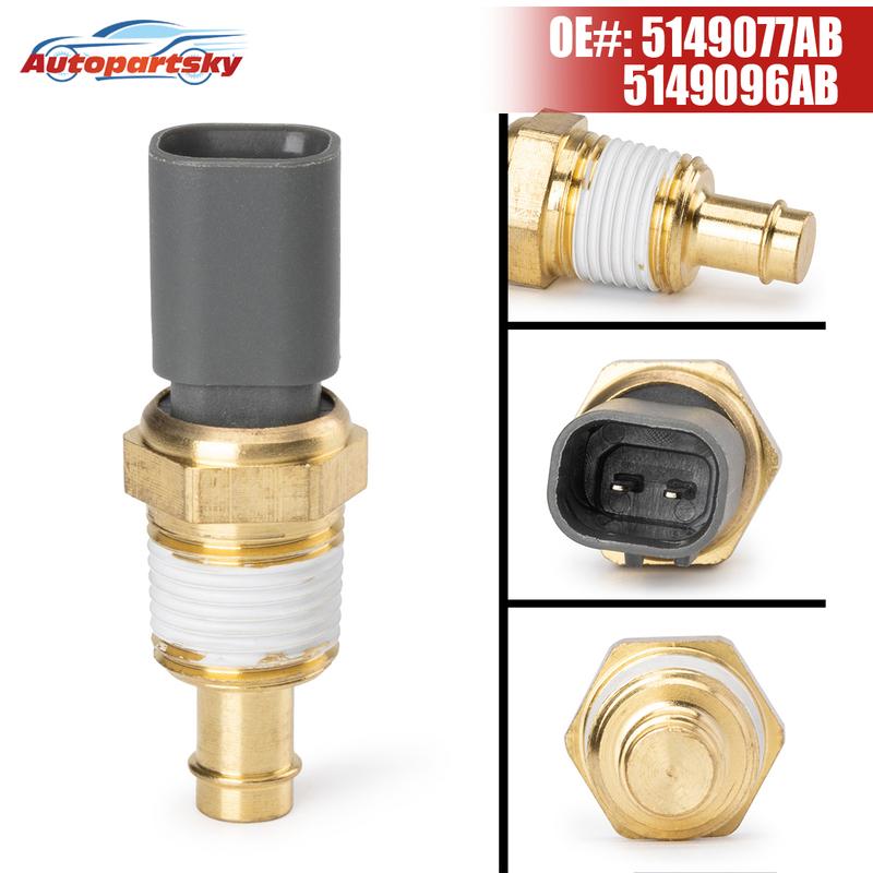 Water Temperature Sensor Engine Coolant For Chrysler For Dodge Avenger  Journey For Jeep Cherokee Liberty 5149077AB 5149096AB