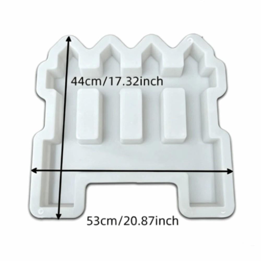 Reusable Garden Fence Mold Easy Operation Brick Mold DIY Flower Bed Mold Patio