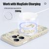 Magnetic For Magsafe Case For iPhone 17 Pro Max Cartoon Graffiti Travel Label Print Soft Silicone Phone Cover For iPhone 16 15 14 13 Pro Max 16e 17e