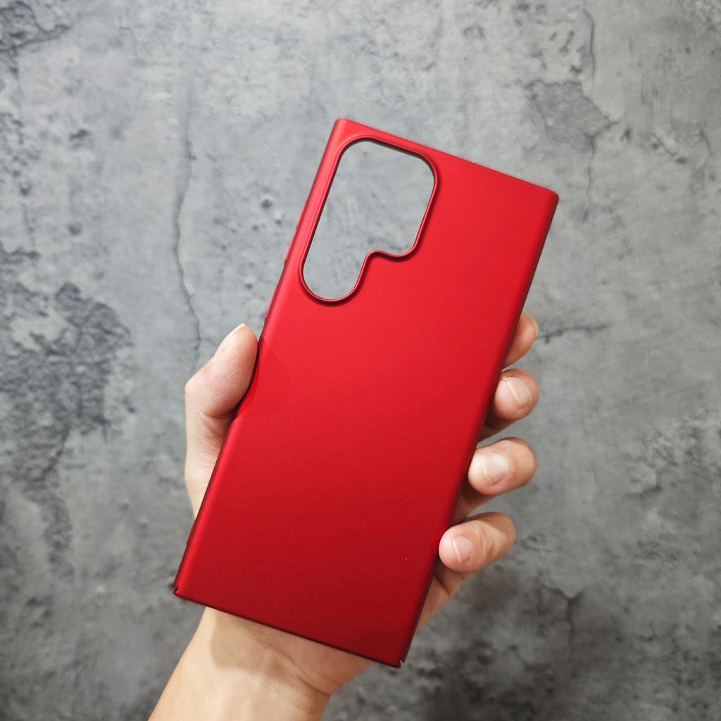 Samsung S25 Ultra Rock Sand Matte Phone Case S23 Ultra Thin Note20 Full Inclusive Anti Fall PC Hard Case A55