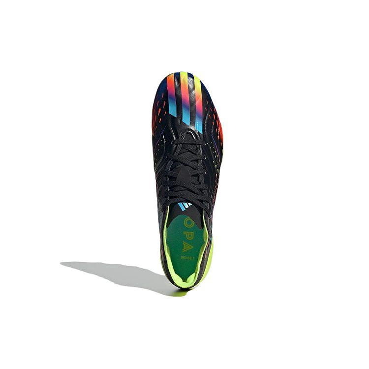 Adidas Copa Sense.1 Comfortable Versatile AG HG Non-Slip Lightweight Soccer Shoes Men Soccer Shoes Black Orange Yellow HP2930