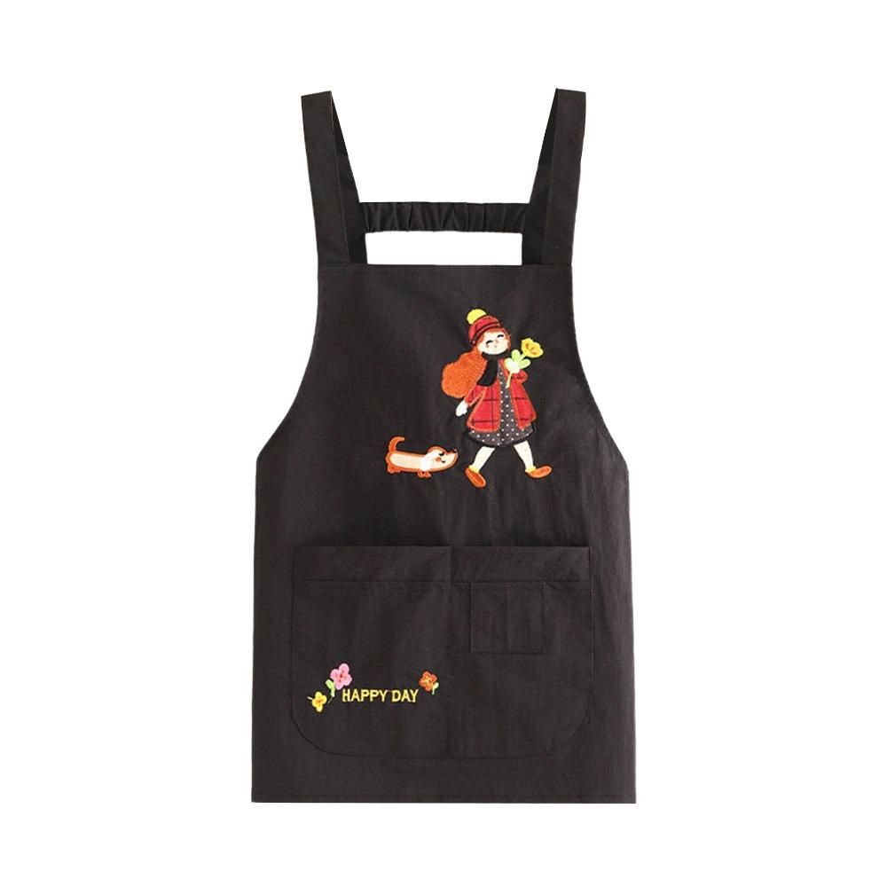 Creative Waterproof Kitchen Apron Anti-fouling Oil-proof Sleeveless Cooking Smock Cooking Baking Bibs Home Kitchen