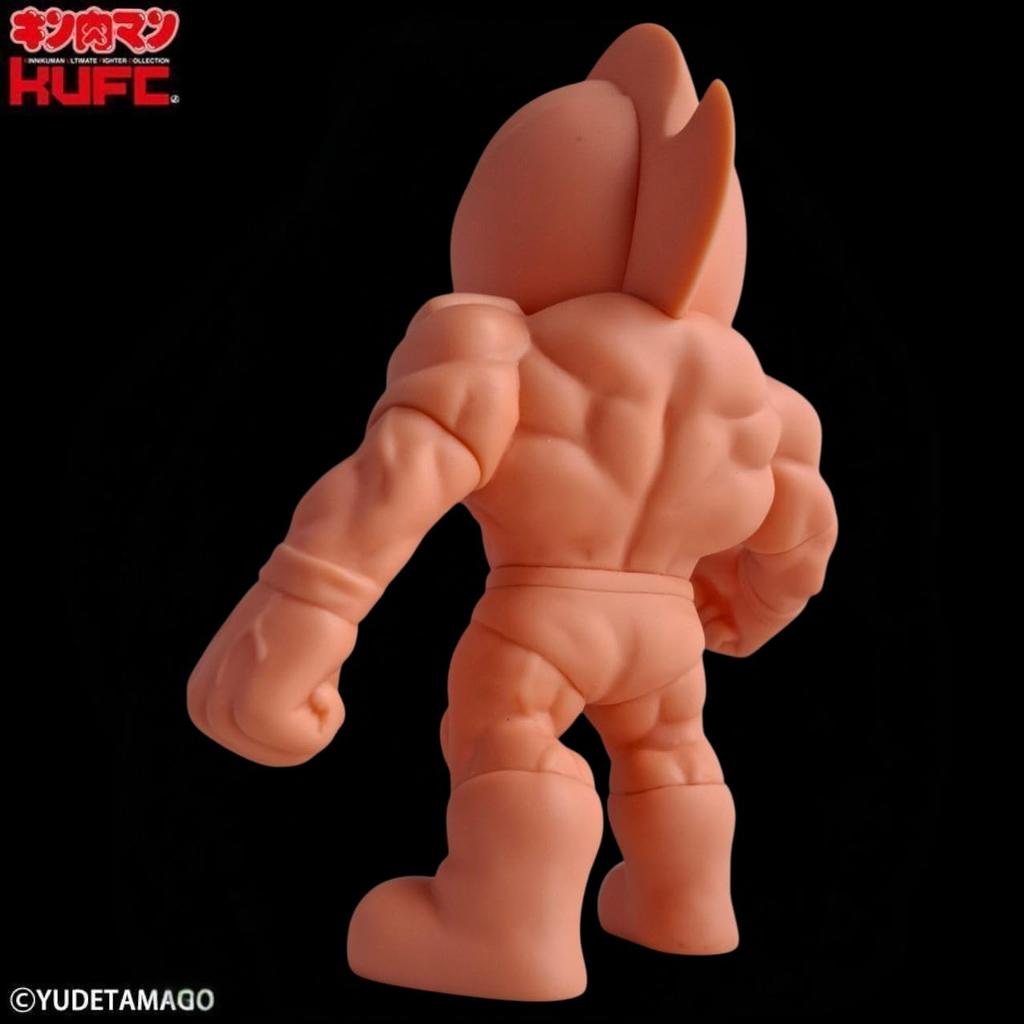 CJ Cyclone Joe Character Figure KinColle 36 Kinnikuman Suguru Combat Suit Face Guard Original Skin Soft Approximately 160mm Unpainted Finished Figure