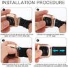 Compatible for RUIMEN Smart Watches Bands, 22mm Stretch Elastics Nylon Adjustable Replacement Strap Accessories for Men & Women Compatible for RUIMEN