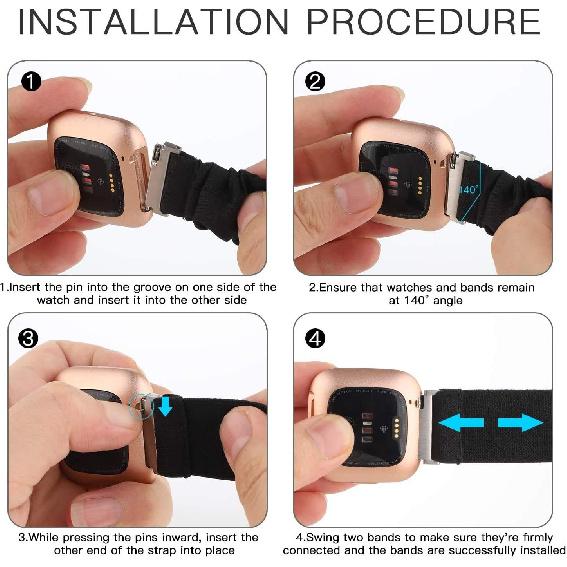 Compatible for RUIMEN Smart Watches Bands, 22mm Stretch Elastics Nylon Adjustable Replacement Strap Accessories for Men & Women Compatible for RUIMEN