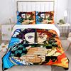 Carton D-Demon-Sla Anime Al Season Soft Duvet Cover Comforter Beding Set Soft Comfortable Quilt Cover Plus Pilowcases Single/Double/Quen/King