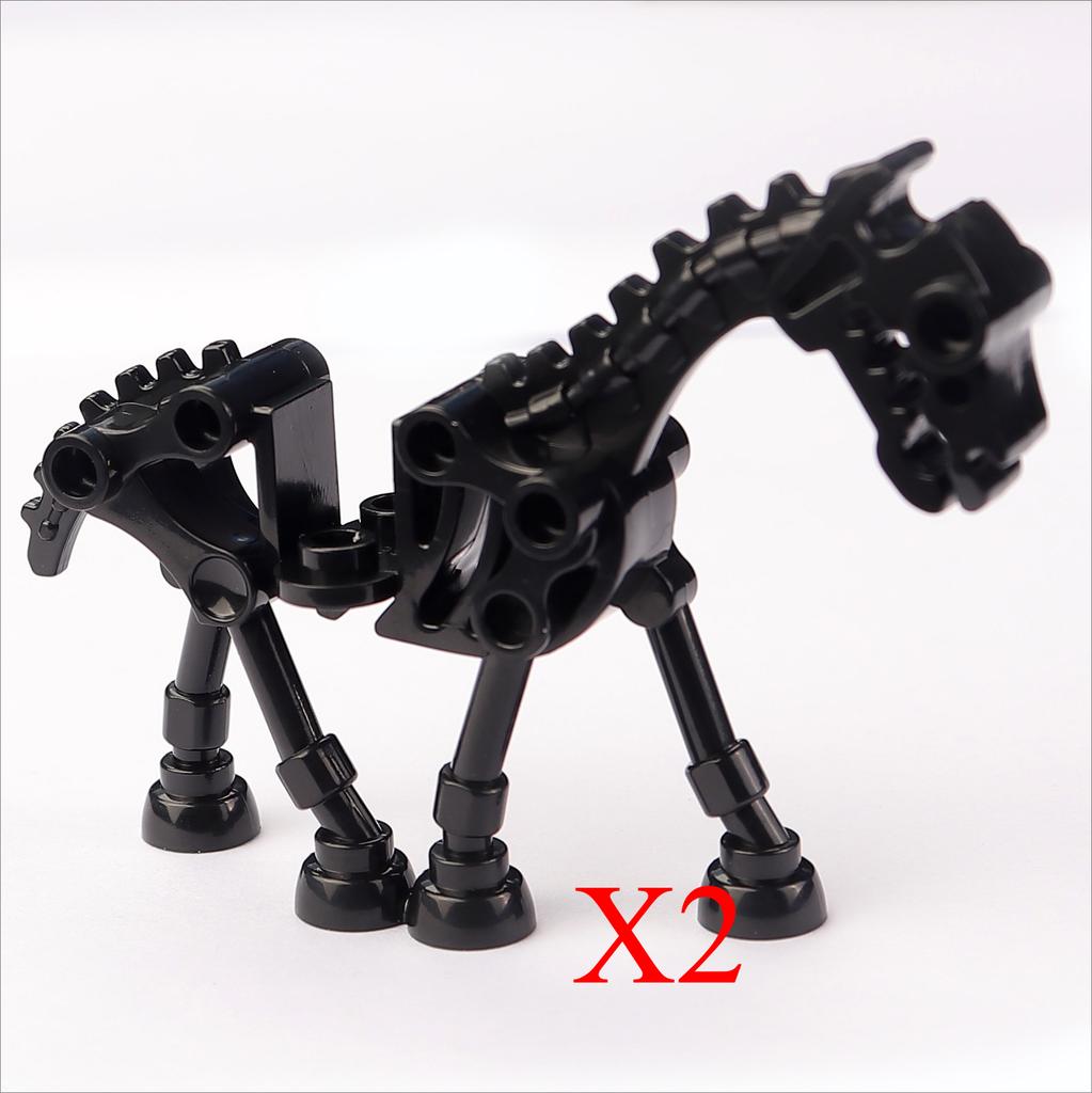 The Zoo Model African Elephants Camel Deer Crocodile Leopard Animal Building Blocks Educational Games Figure Brick Toys Kid B03
