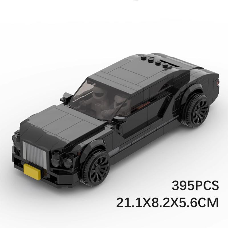 

Building Block Compatible 75637 Bentley Mulsanne Birthday Ornament Set, Gift Puzzle Assembly