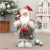 12 Inches Creative Santa Claus Decorations Standing Santa Claus Santa Claus Doll  Party Supplies
