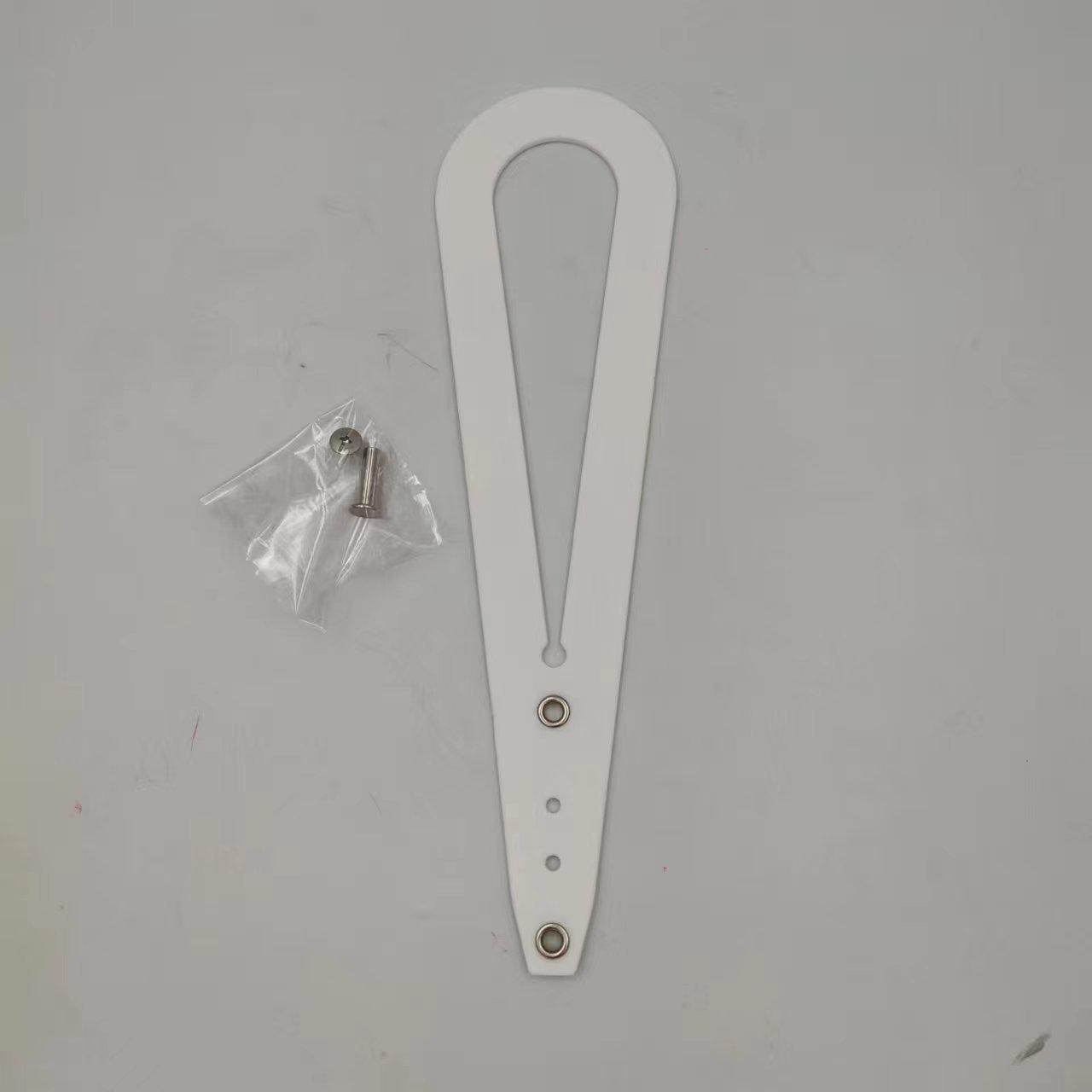 

Дверной замок для кошек — предотвращает проникновение собак 1 piece; Without ears белый