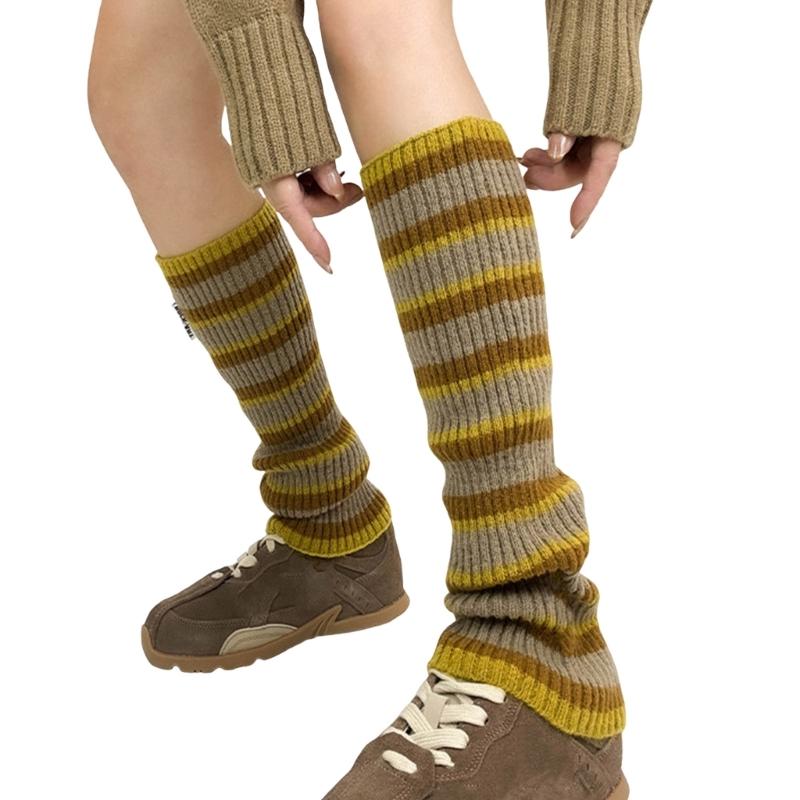 Lovely Leg Warmers for Girls Women Japanese Lolitas Leg Warmers Harajuku Leg Cover Stockings Knitted Leg Socks Gifts