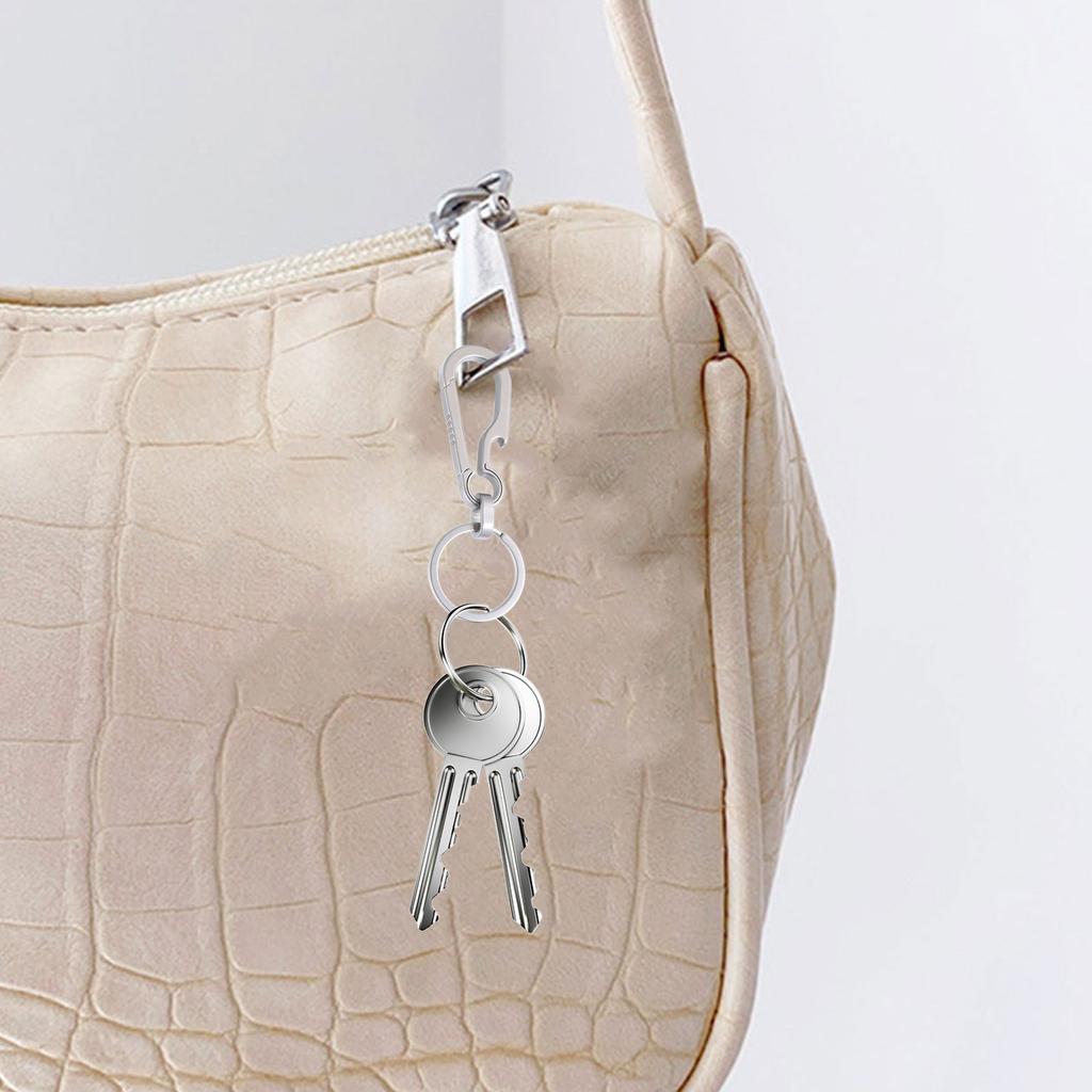 Quick Releases Keychains Heavy Duty Belt Clips Key Holder with Bottle Opener Titaniums Alloy Keychains Carabiner Clip
