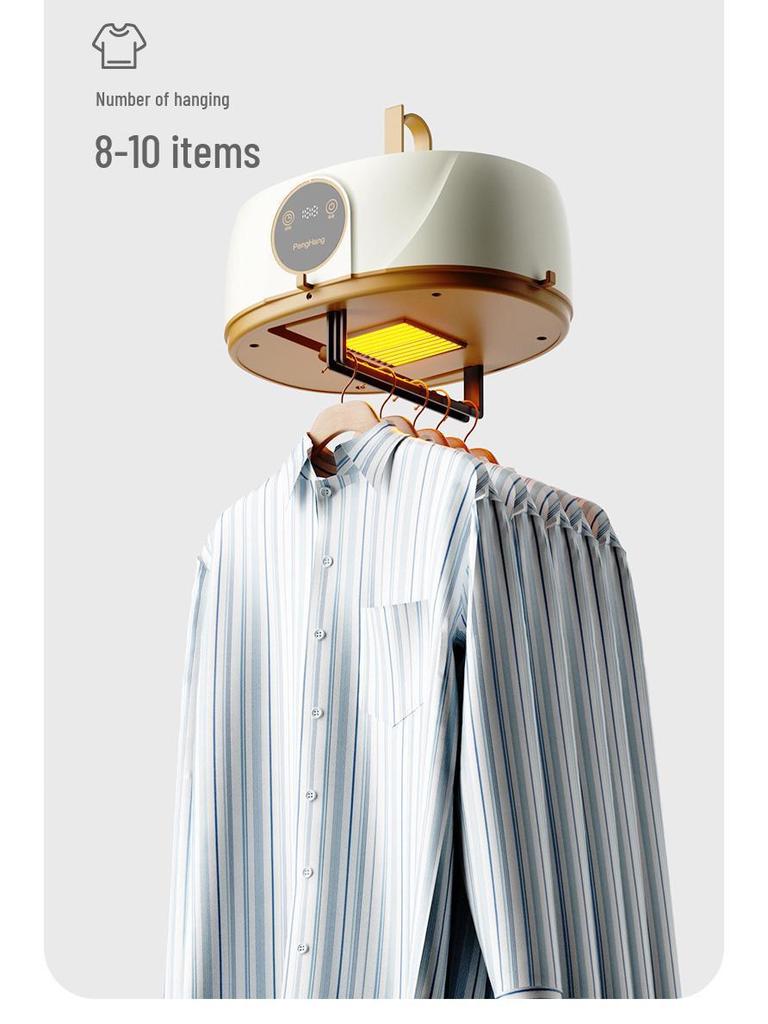 Portable Foldable Remote Control Ion Clothes Dryer for Home & Dorm