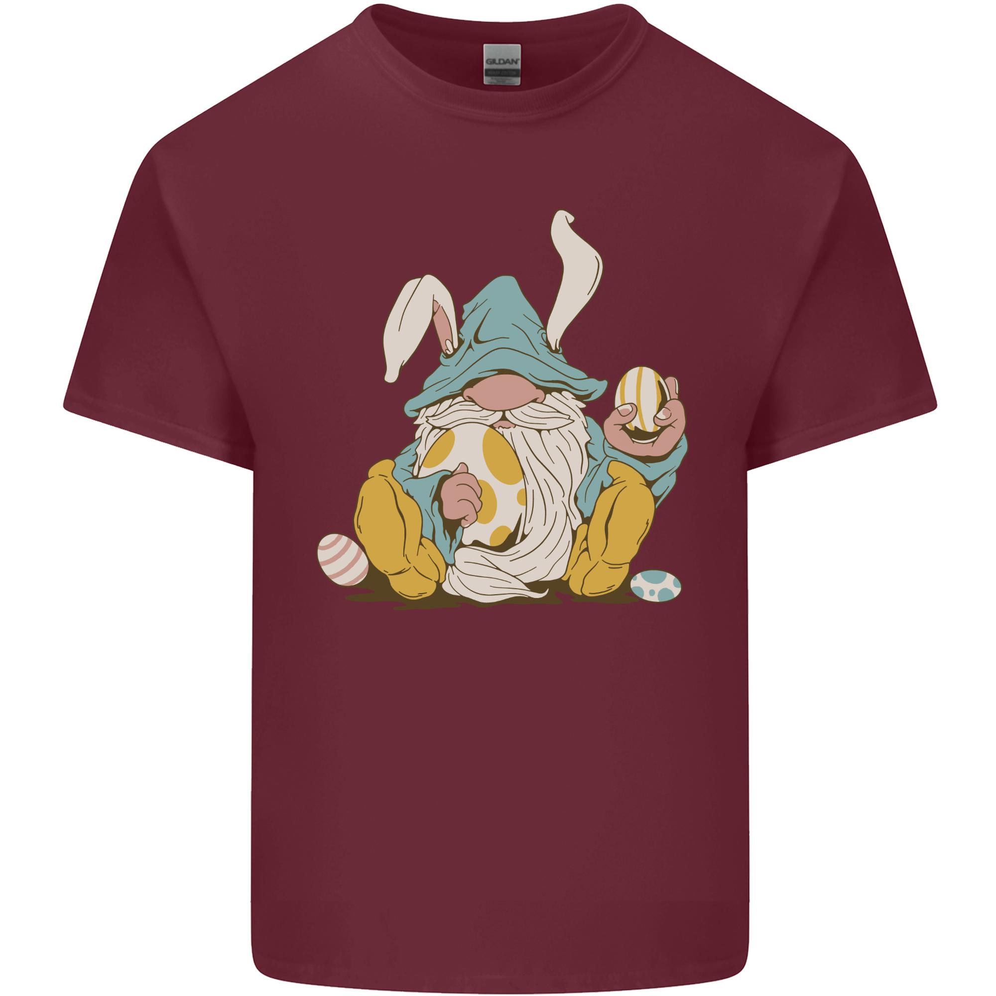 Easter Gnome With Eggs and Bunny Ears Unisexs Light Cotton TShirt S
