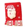 Holiday Chair Back Cover Chair Slipcovers With Santa Snowman Elk Pattern For Christmas Decoration Chair Covers 1PC Dropshipping