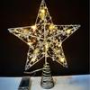 Yuzhu Line Tree Top Star Christmas Tree and Window Decorations