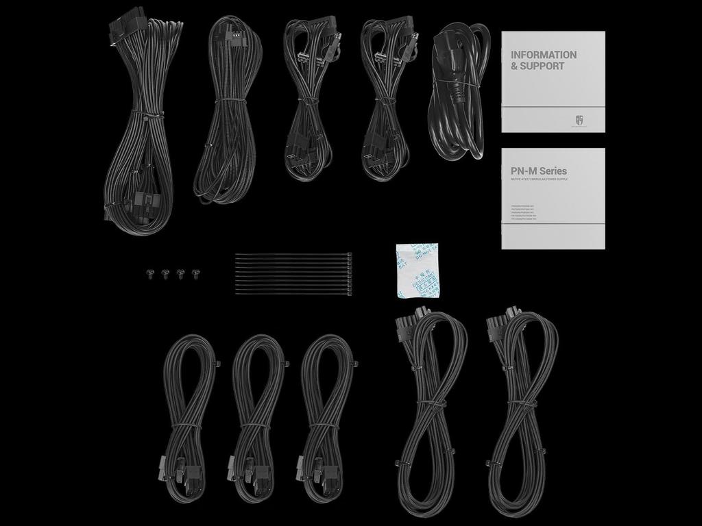 GamerStorm PN1000M PC Power Supply 80PLUS Gold ATX PCIe Fully PS1589 Unit, 1000W, Certified, 3.1, 5.1 Compatible, Modular, R-PNA00M-FC0B-JGJP,