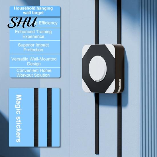 Boxen Trainingspad Wand Kunstleder Elastischer Schaumstoff Halterung Schlaggeräusch Handschutz Kostenlos Taekwondo Trainingsziel Heim-Fitnessstudio Trainingsgeräte